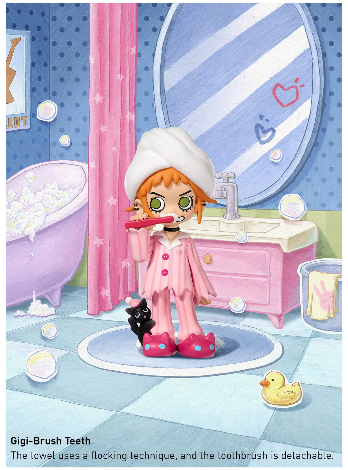 POP MART Lil Peach Riot Sleepover Series Figures