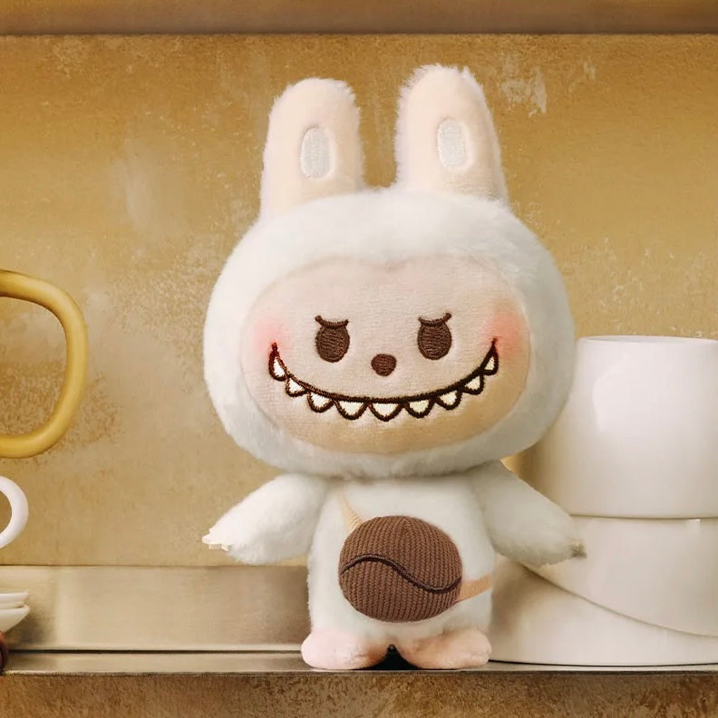 ぬいぐるみ POP MART POP BEAN Coffee Factory POP BEAN Coffee Factory Series-Plush Pendant - POP MART