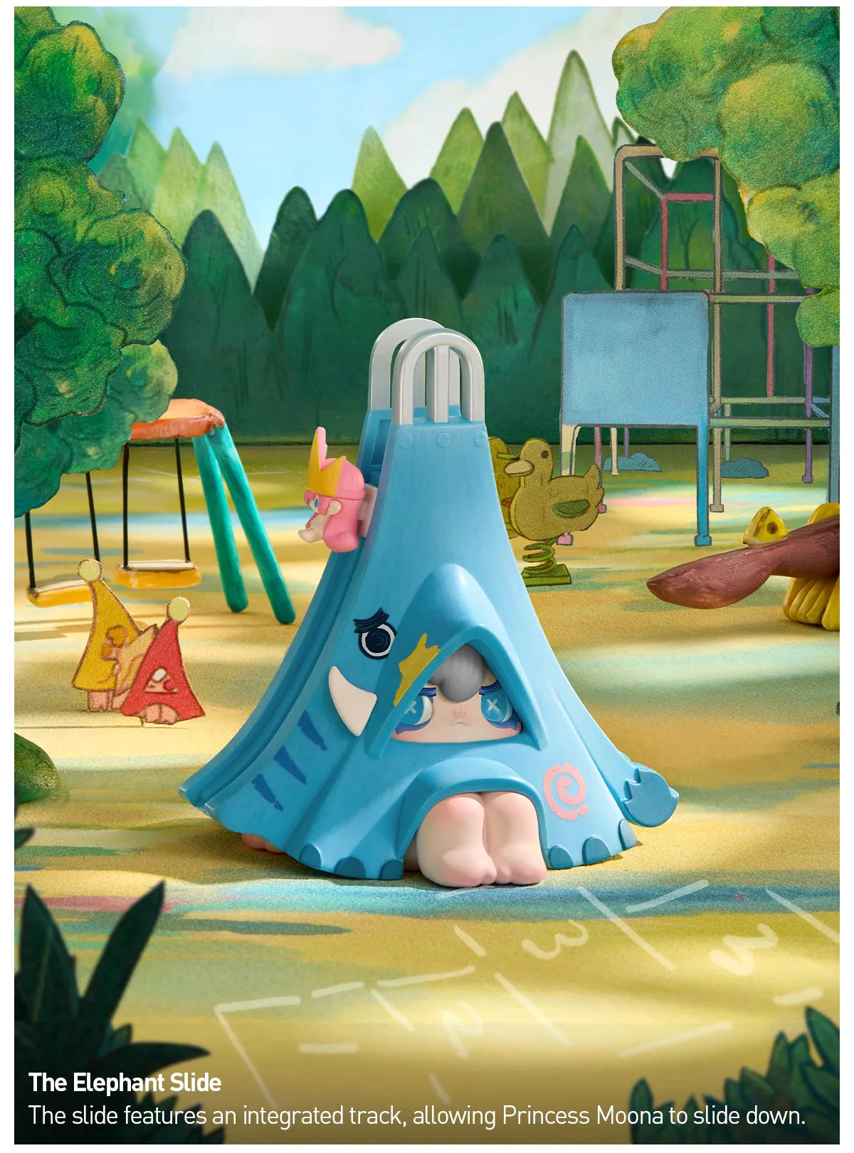 POP MART 1001MOONS Where’s the Elephant Slide Series Figures