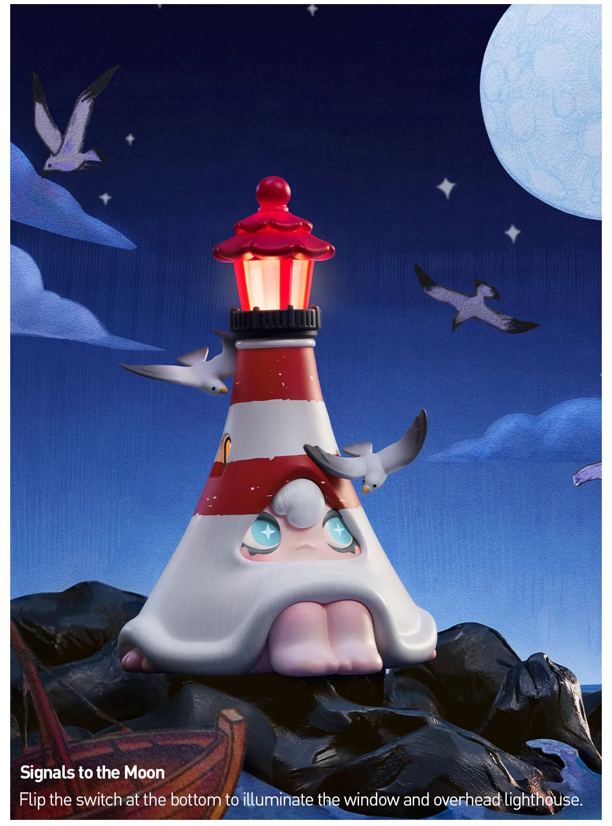 POP MART 1001MOONS Where’s the Elephant Slide Series Figures