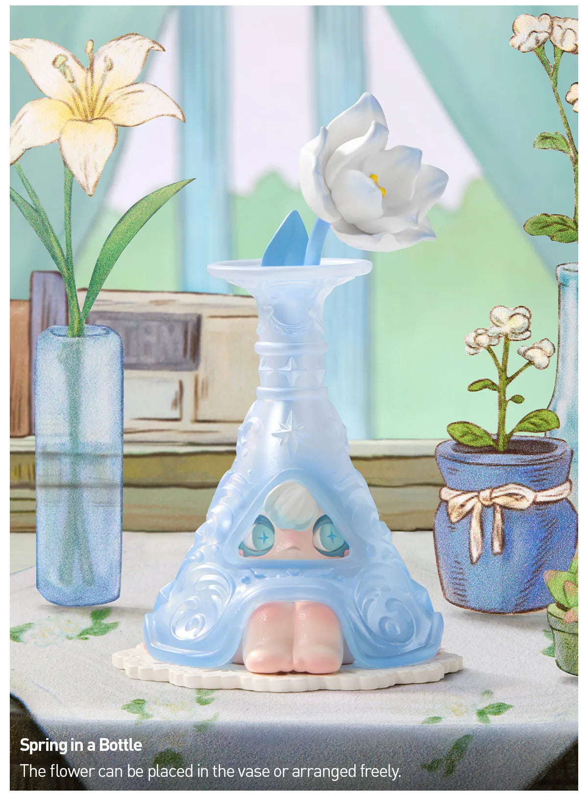 POP MART 1001MOONS Where’s the Elephant Slide Series Figures