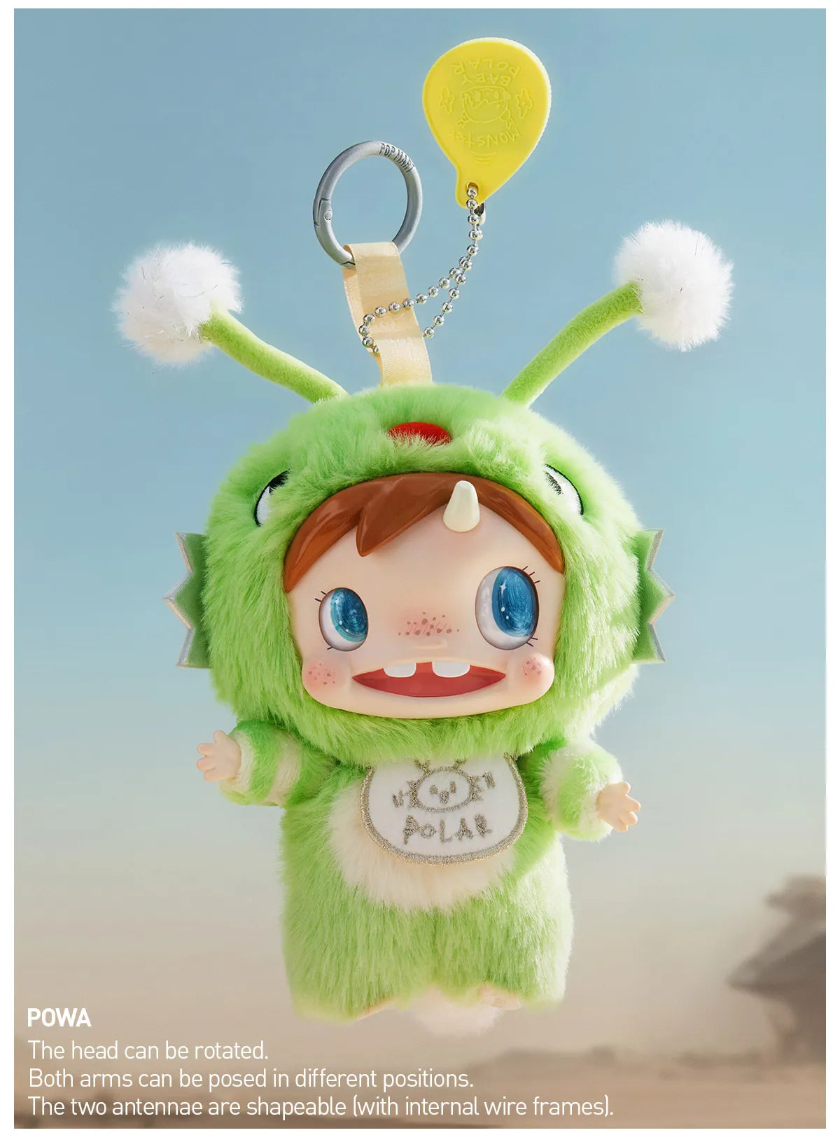 POP MART POLAR-Monster Baby Collection Series Plush Pendant Ver.1