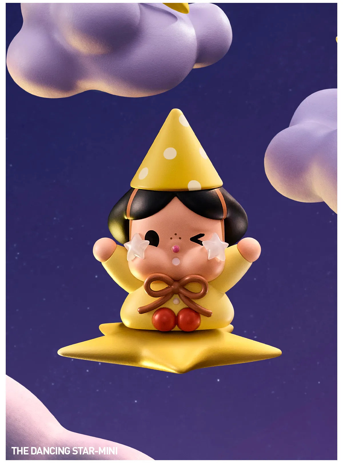 POP MART CRYBABY CRYING TO THE MOON-SITTING SERIES FIGURES
