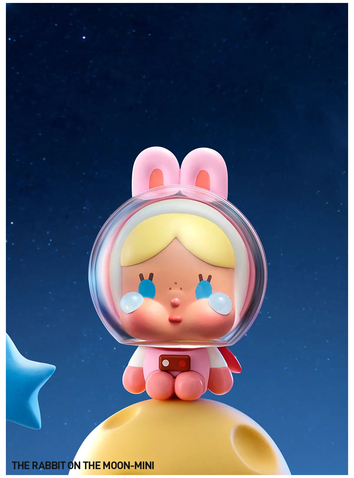 POP MART CRYBABY CRYING TO THE MOON-SITTING SERIES FIGURES