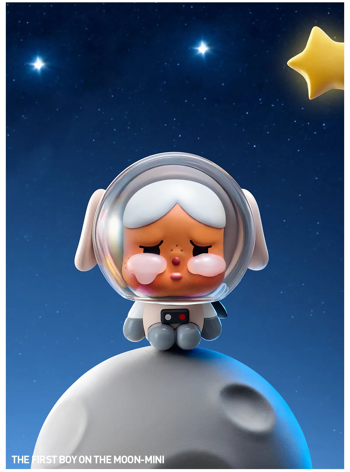 POP MART CRYBABY CRYING TO THE MOON-SITTING SERIES FIGURES