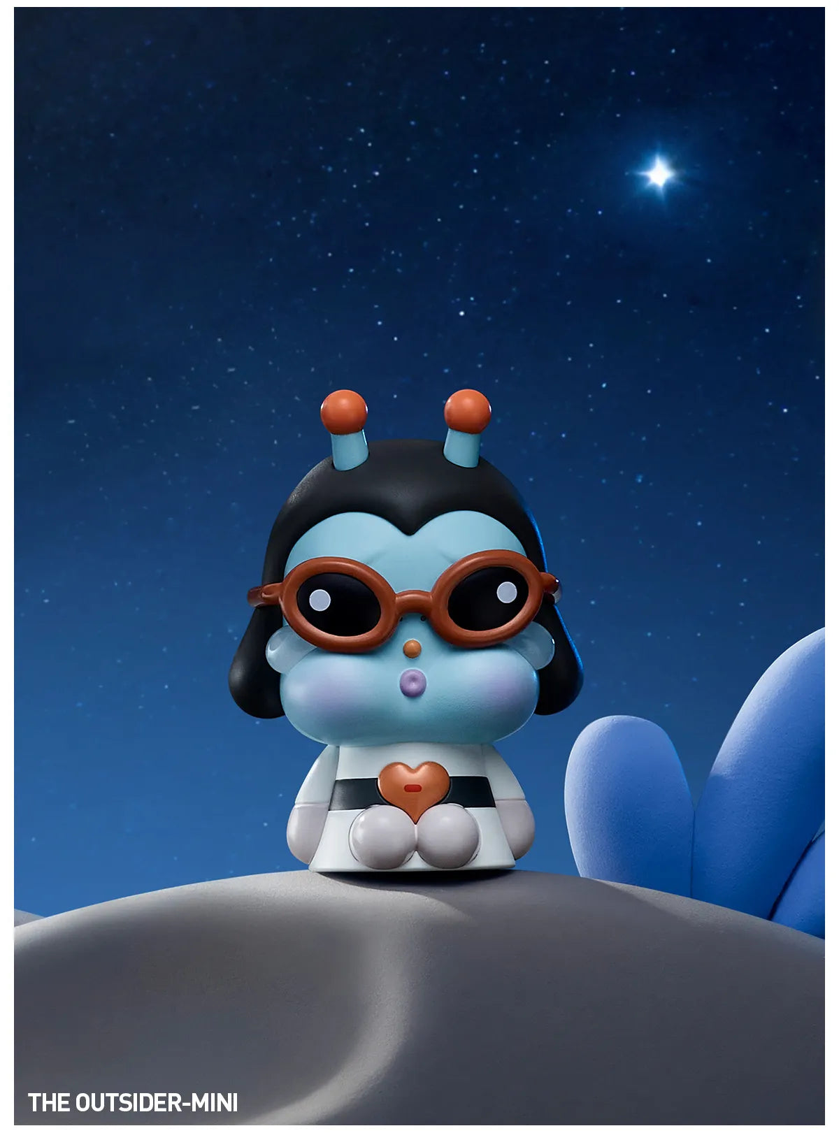 POP MART CRYBABY CRYING TO THE MOON-SITTING SERIES FIGURES