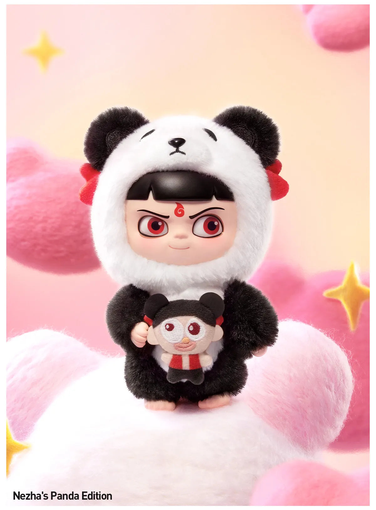 POP MART NeZha 2 Dress Up Party Series Vinyl Plush Doll Pendant