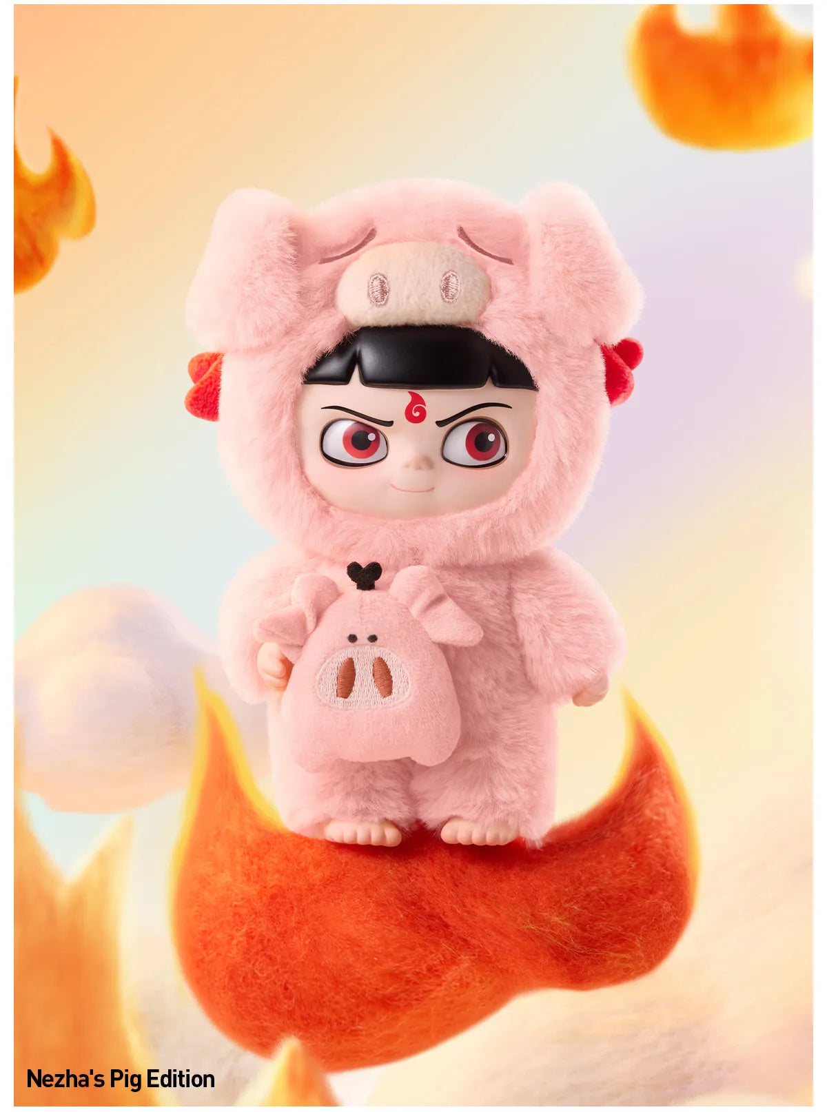 POP MART NeZha 2 Dress Up Party Series Vinyl Plush Doll Pendant