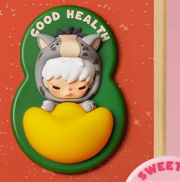 POP MART Have a Good Run Series-Fridge Magnet Blind Box