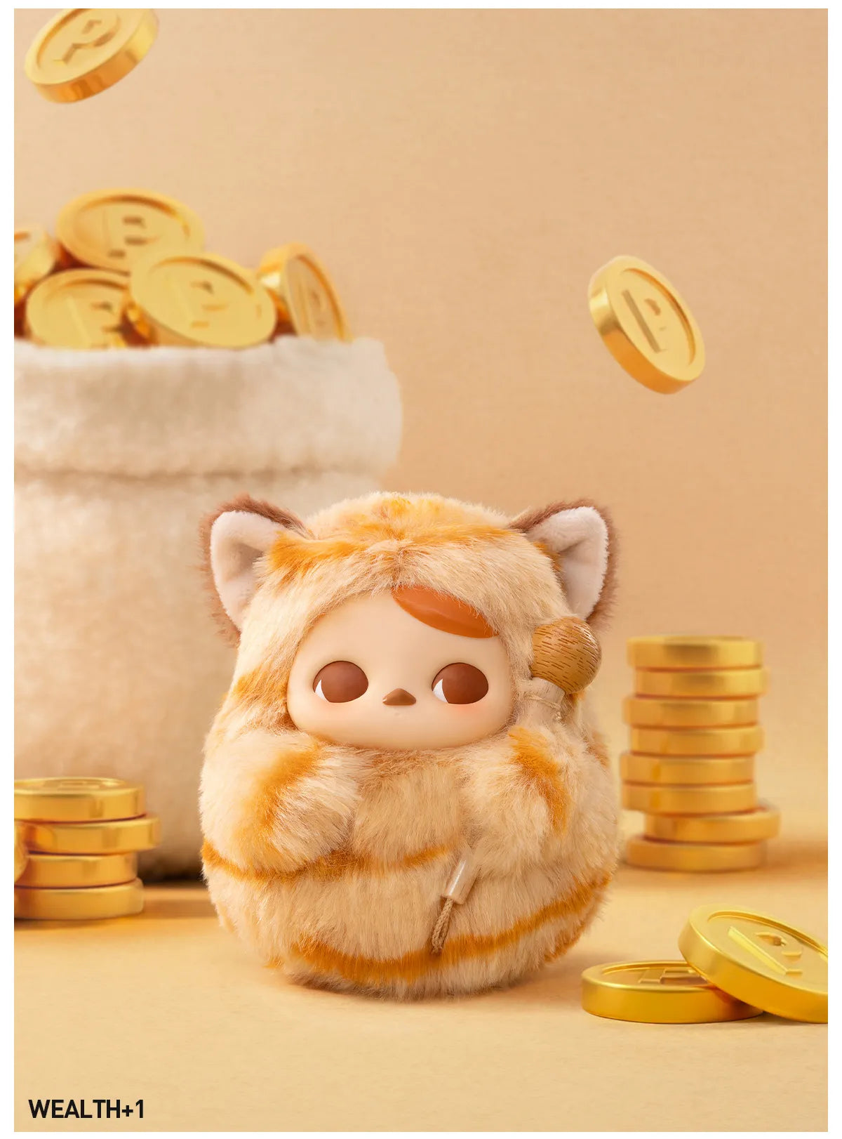 POP MART Pucky Tap Tap Babies Series-Vinyl Plush Pendant Blind Box