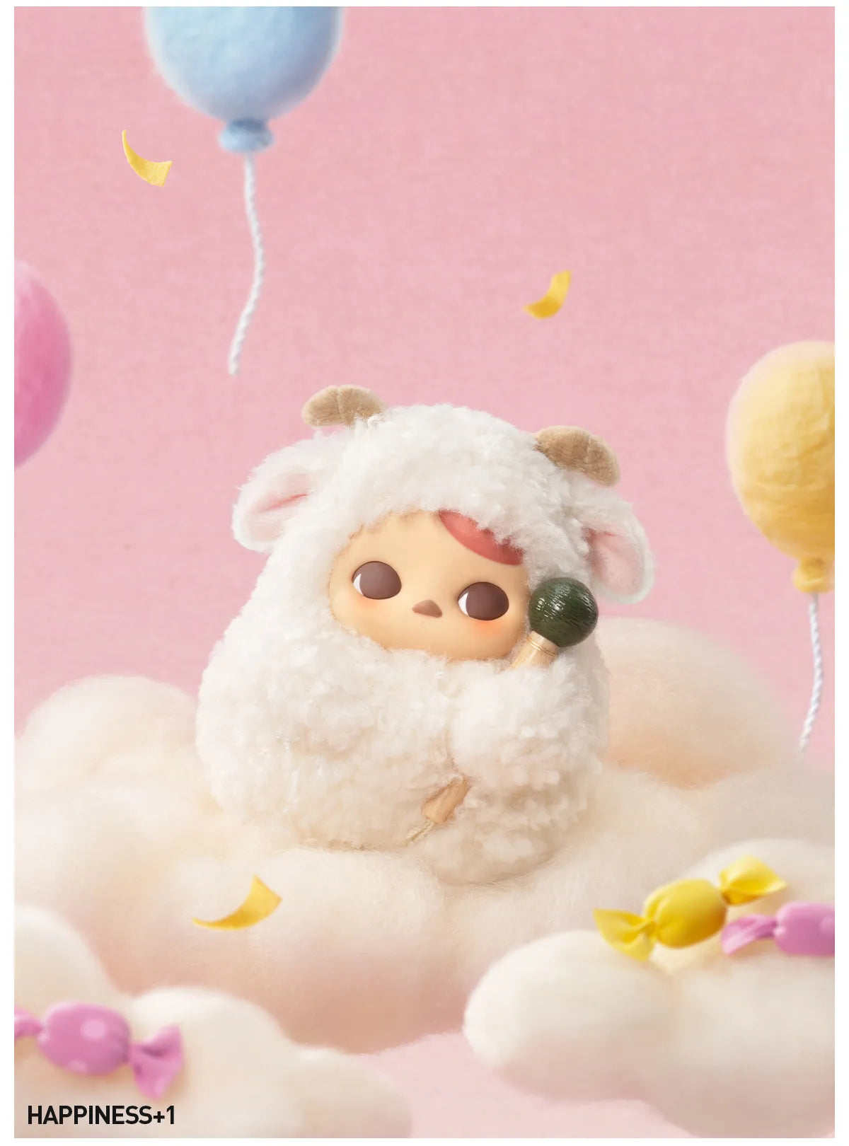 POP MART Pucky Tap Tap Babies Series-Vinyl Plush Pendant Blind Box