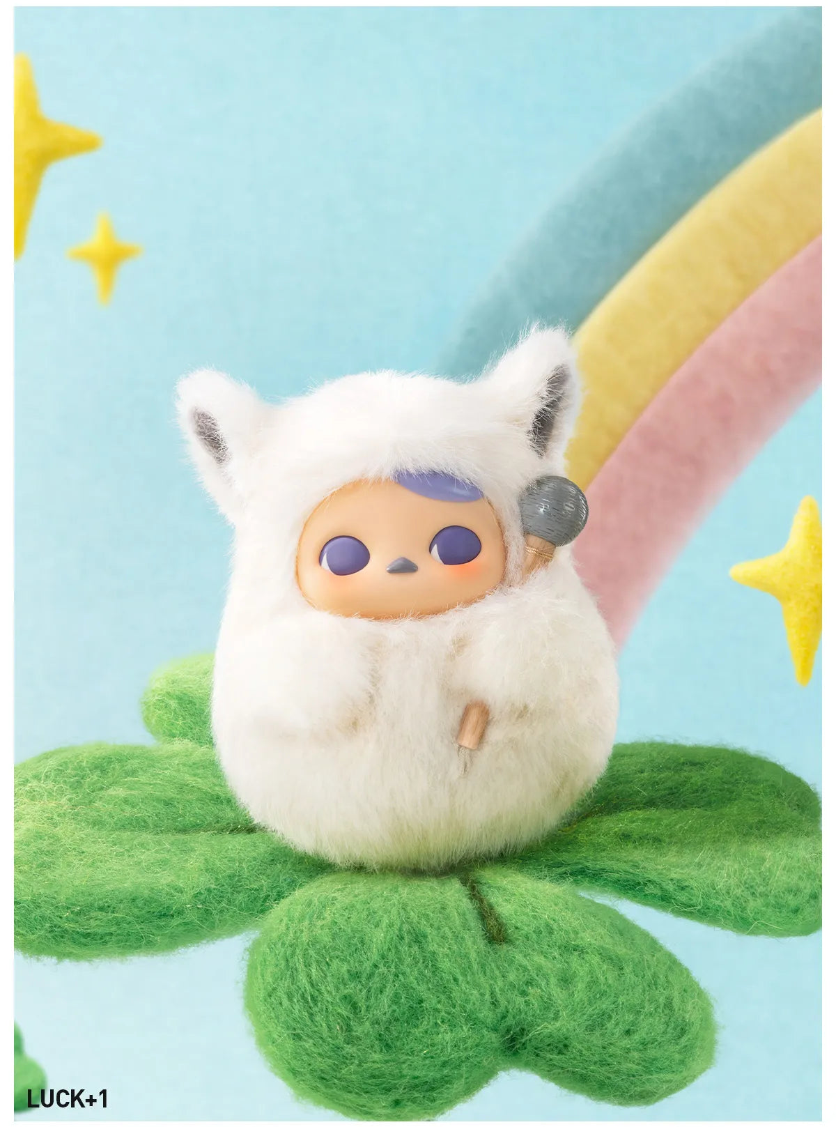 POP MART Pucky Tap Tap Babies Series-Vinyl Plush Pendant Blind Box