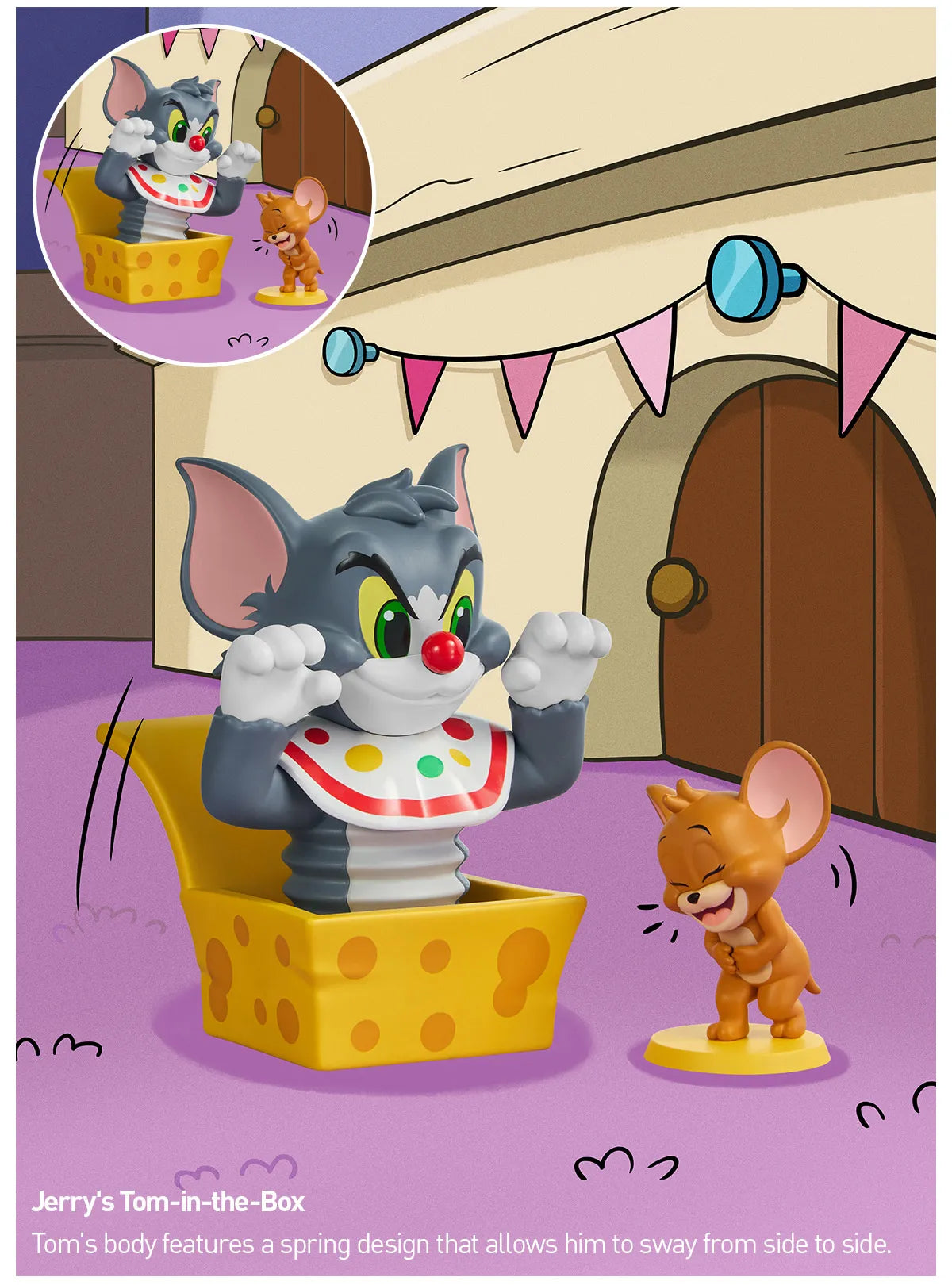 POP MART Tom and Jerry: Funfair Series Figures