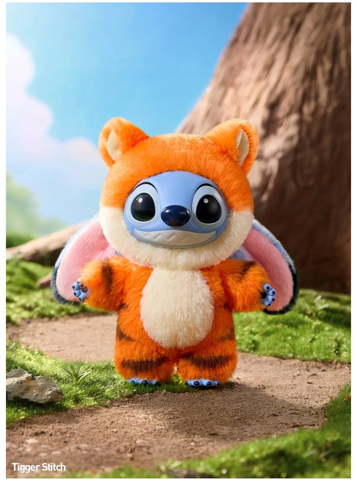 POP MART Stitch Adventure Series Vinyl Plush Pendant