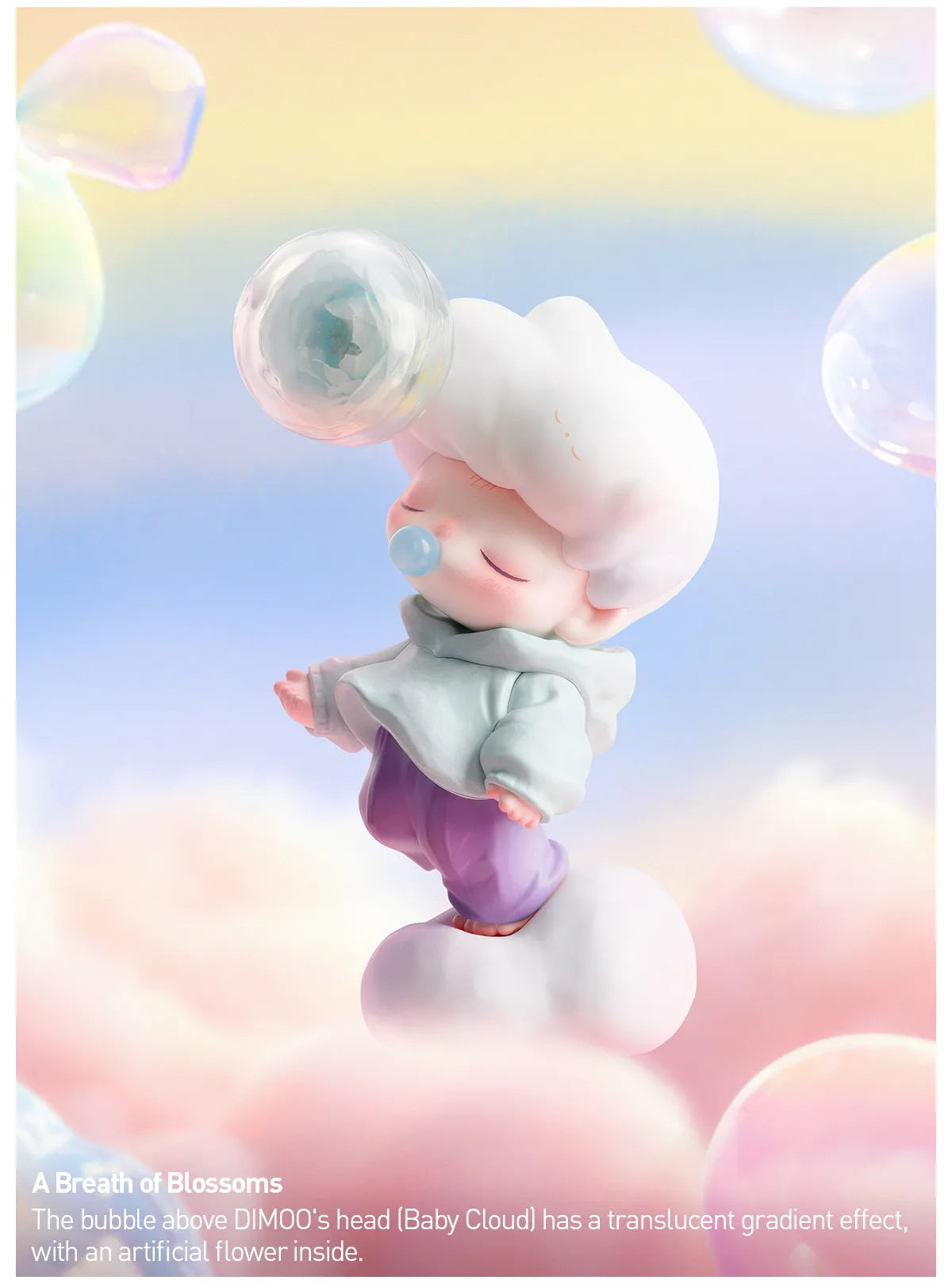 POP MART DIMOO Moments in Bloom Series Figures