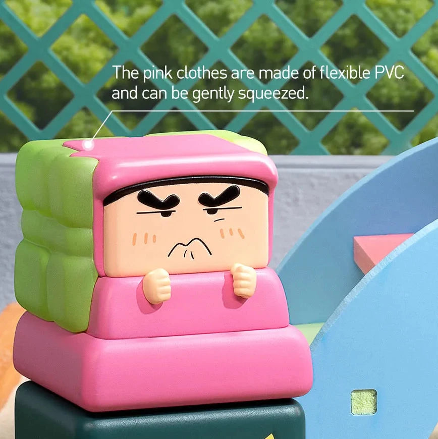 POP MART Crayon Shinchan POP CUBE-3 Series Figures