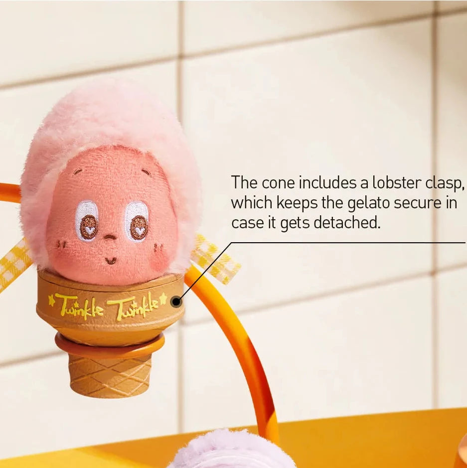 POP MART MOON GELATO Series-Ice Cream Plush Pendant Blind Box (China Ver.)