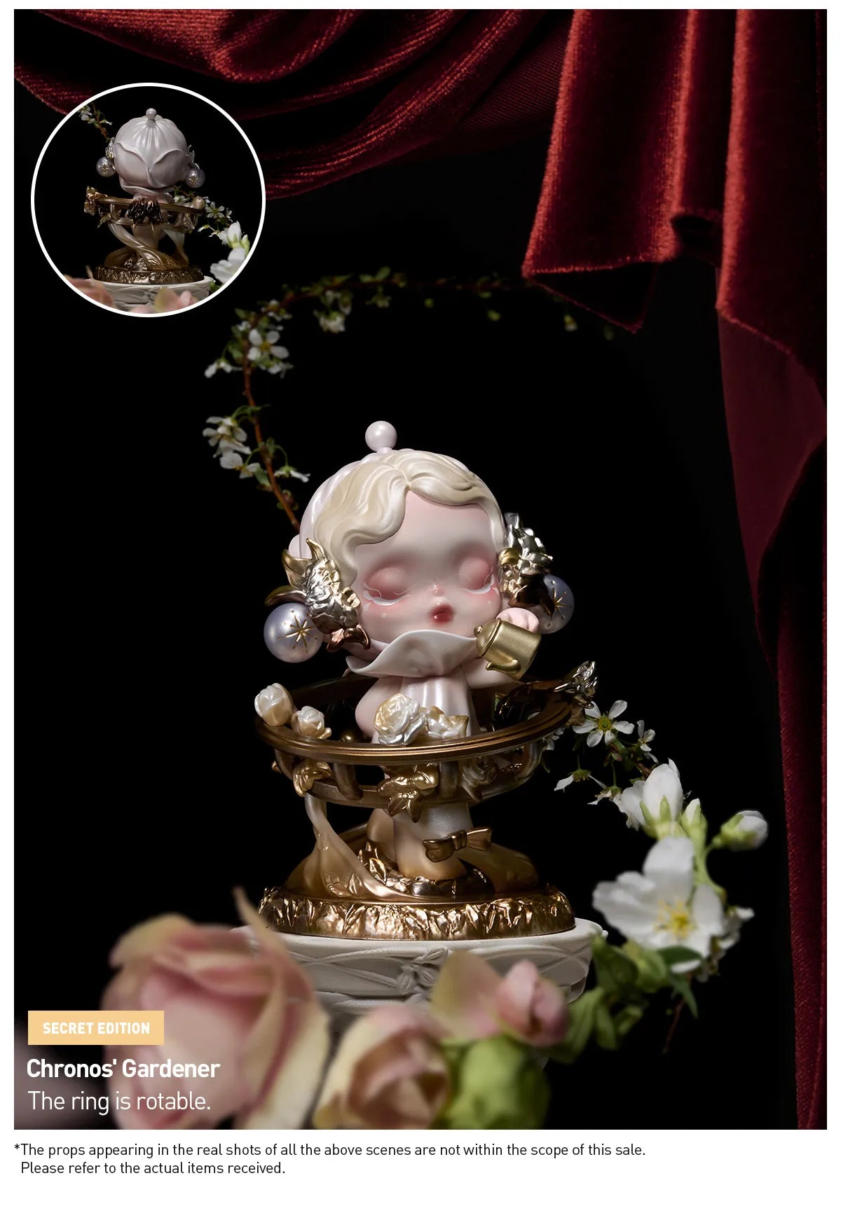 POP MART SKULLPANDA Petals in Four Acts Series Figures