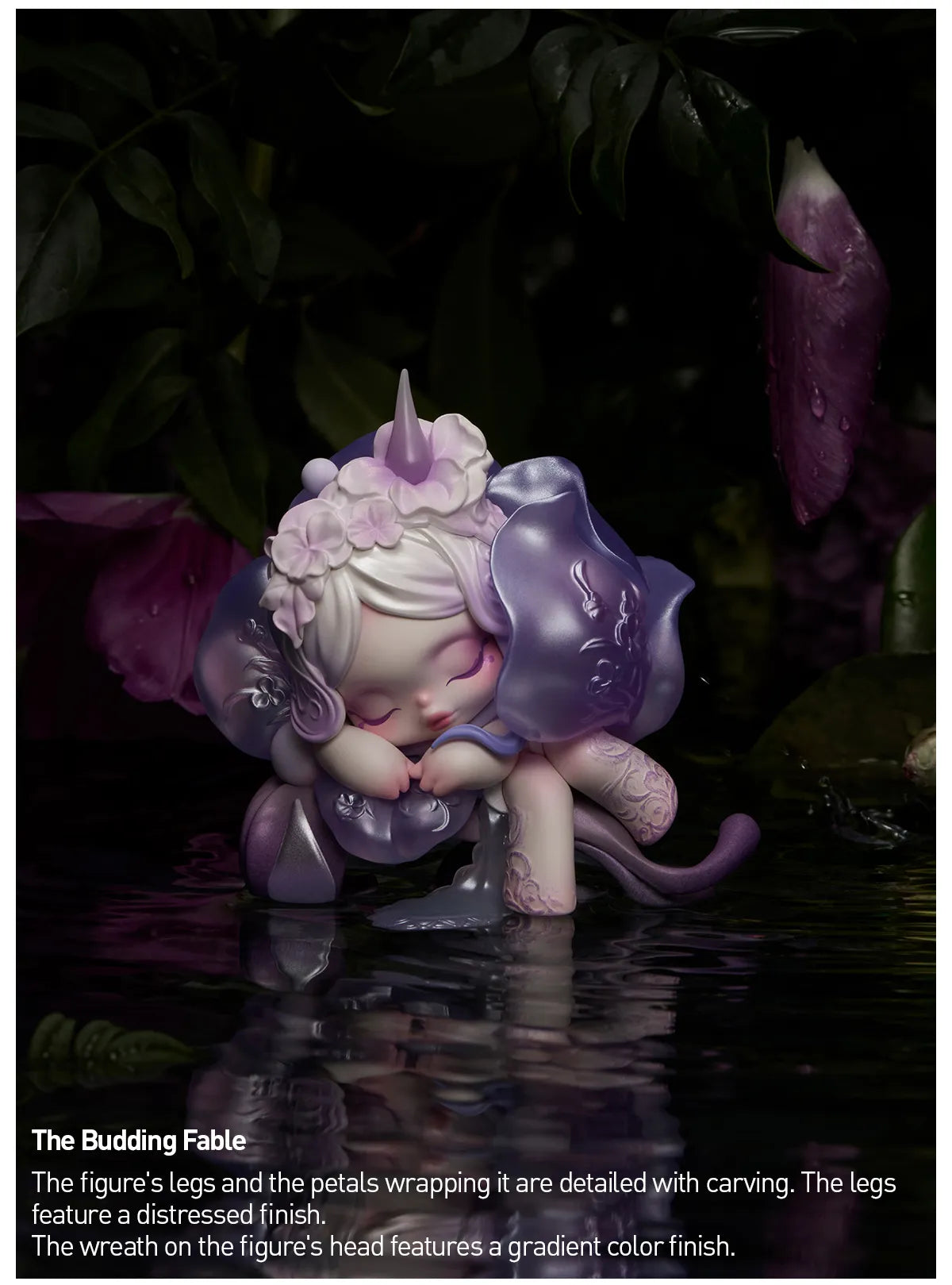 POP MART SKULLPANDA Petals in Four Acts Series Figures