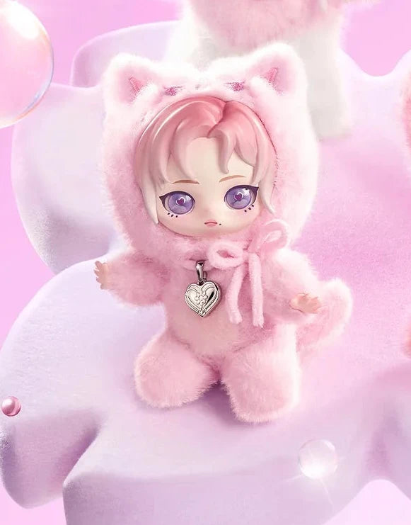 POP MART aespa Fluffy Club Series Vinyl Plush Doll Pendant