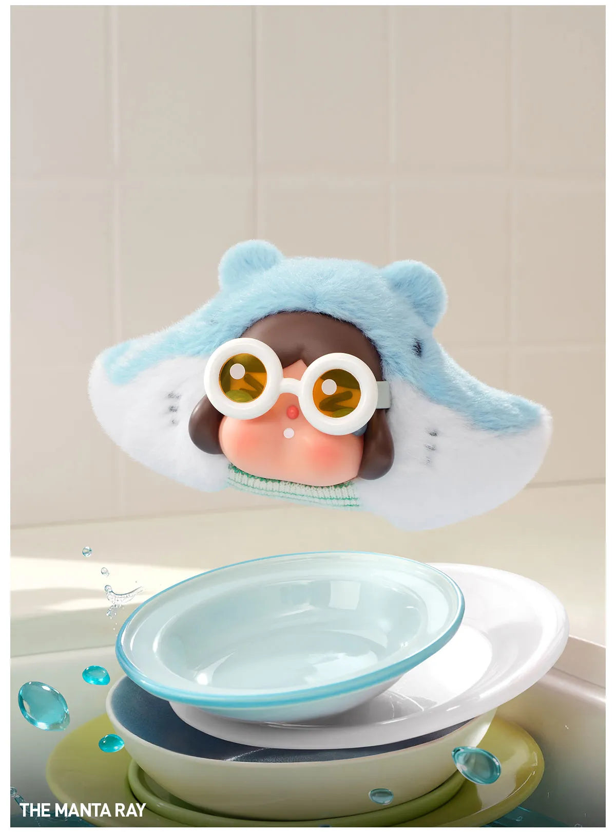 POP MART CRYBABY Cry Me An Ocean Series - Vinyl Plush Pendant Blind Box