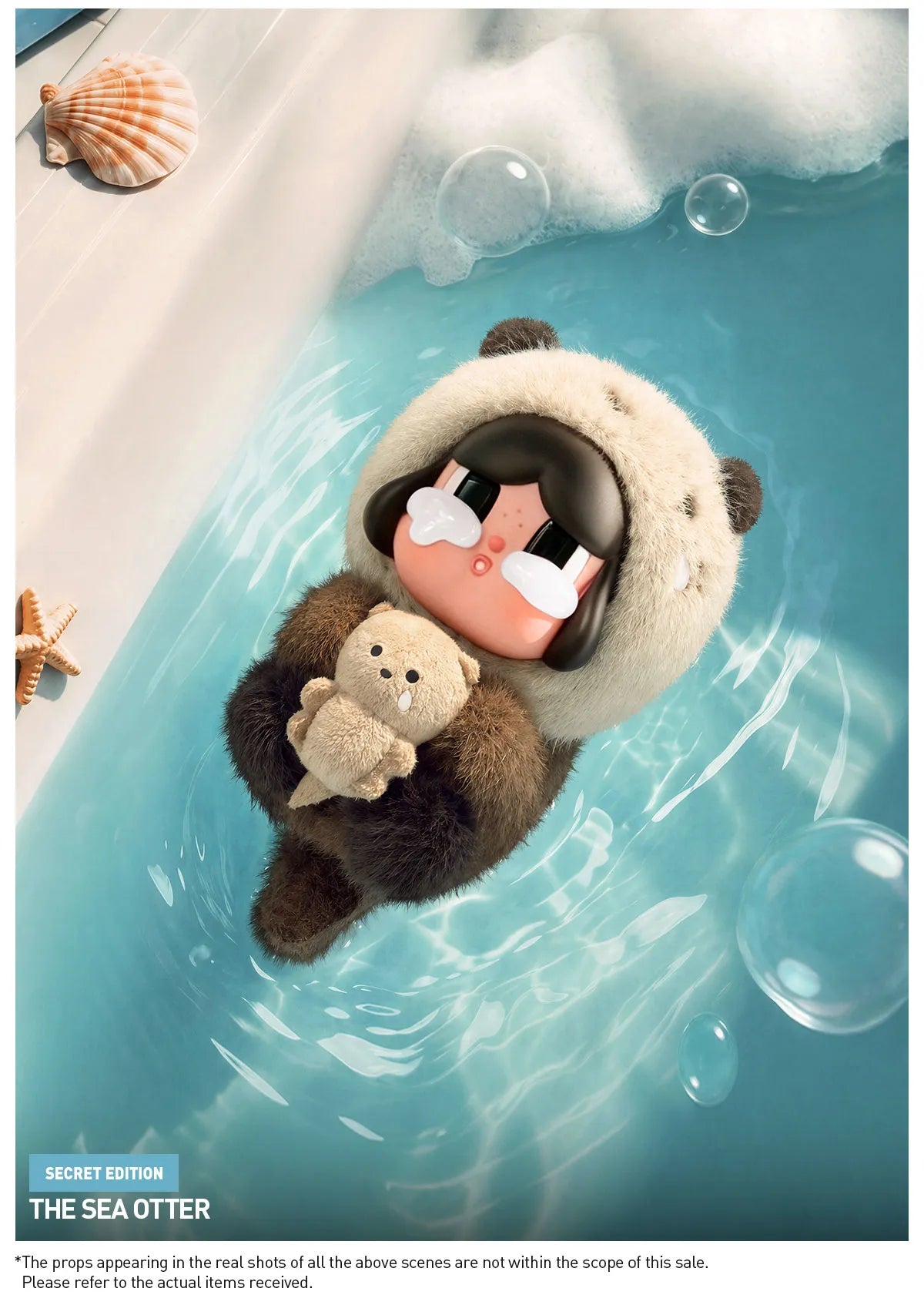 POP MART CRYBABY Cry Me An Ocean Series - Vinyl Plush Pendant Blind Box