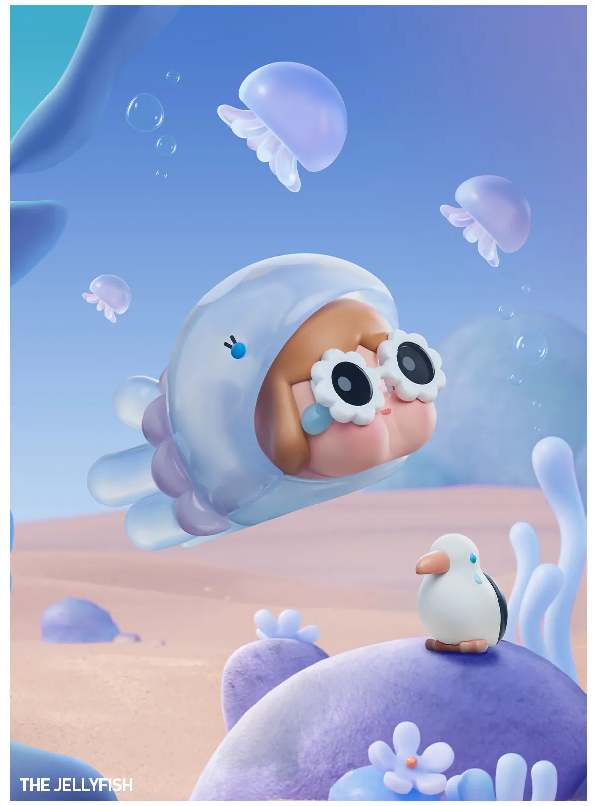 POP MART CRYBABY Cry Me an Ocean Series Figures