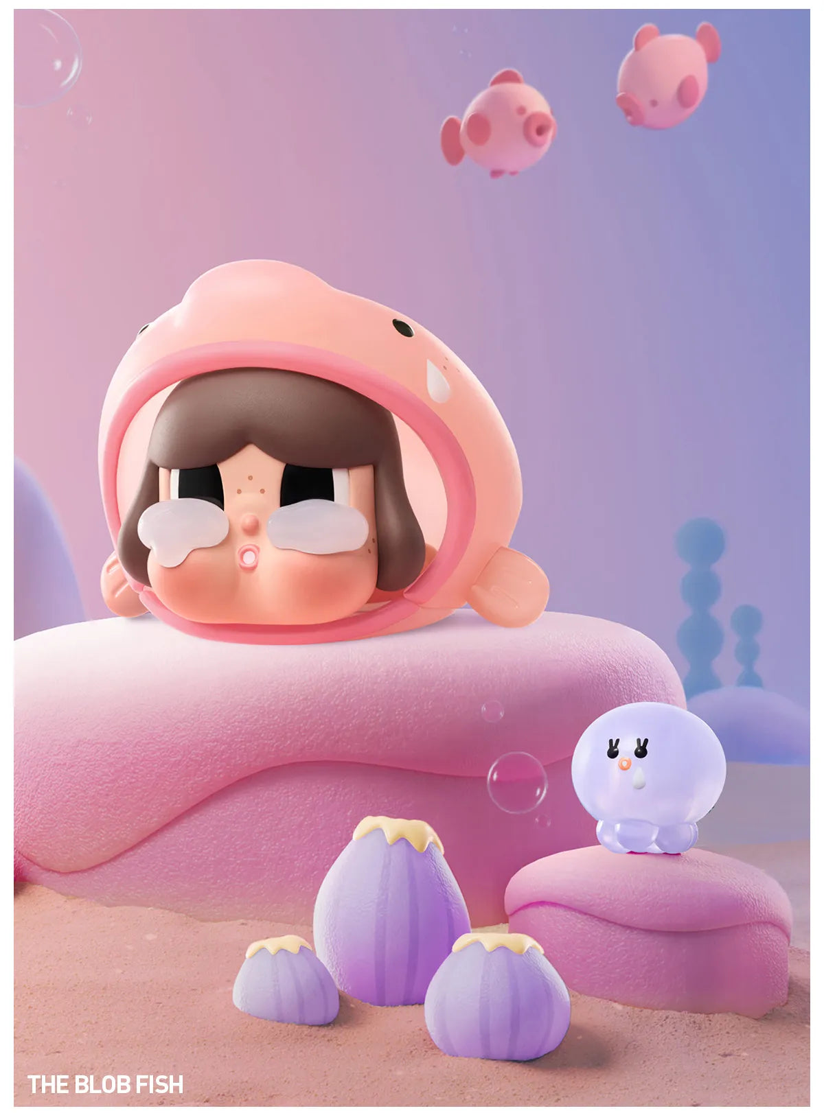 POP MART CRYBABY Cry Me an Ocean Series Figures