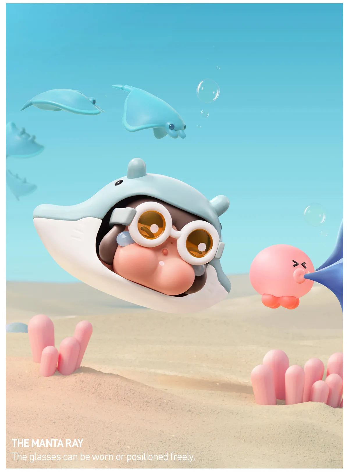 POP MART CRYBABY Cry Me an Ocean Series Figures