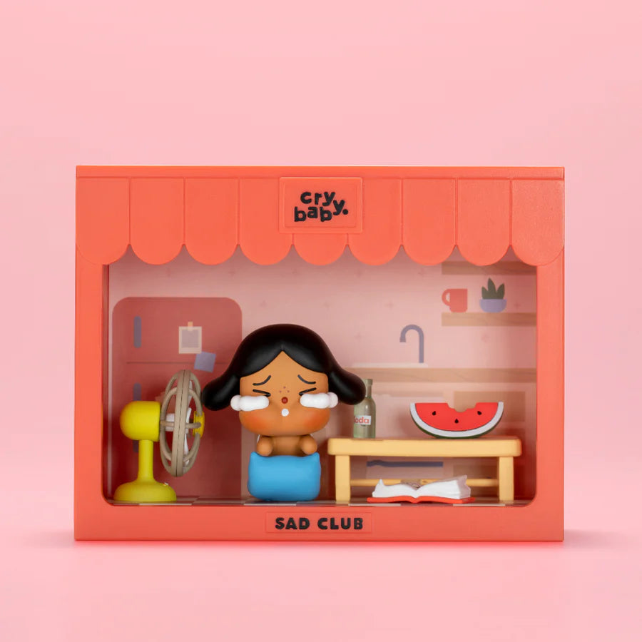POP MART Crybaby Sad Club Series Blind Box Scene Set