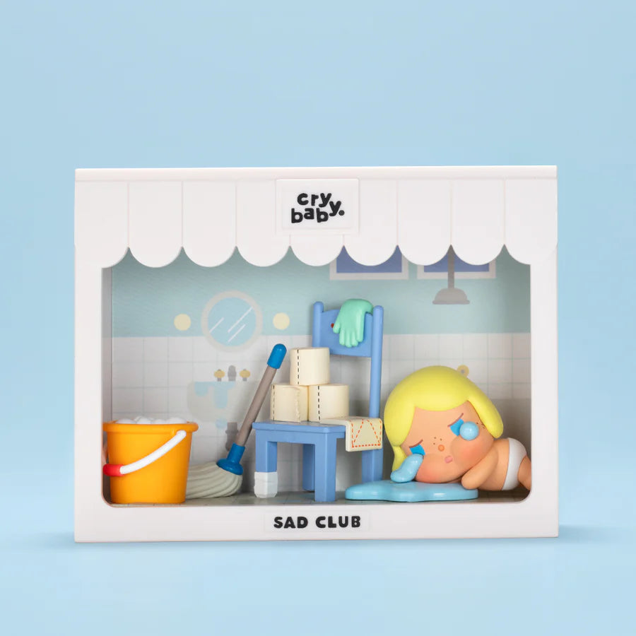 POP MART Crybaby Sad Club Series Blind Box Scene Set