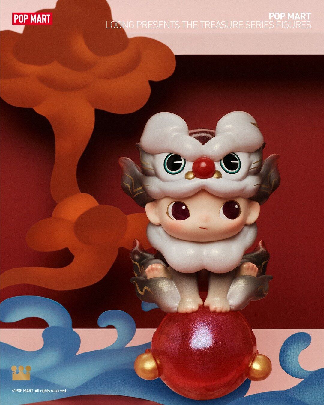 POP MART Loong Presents the Treasure Series Figures – Blind Box
