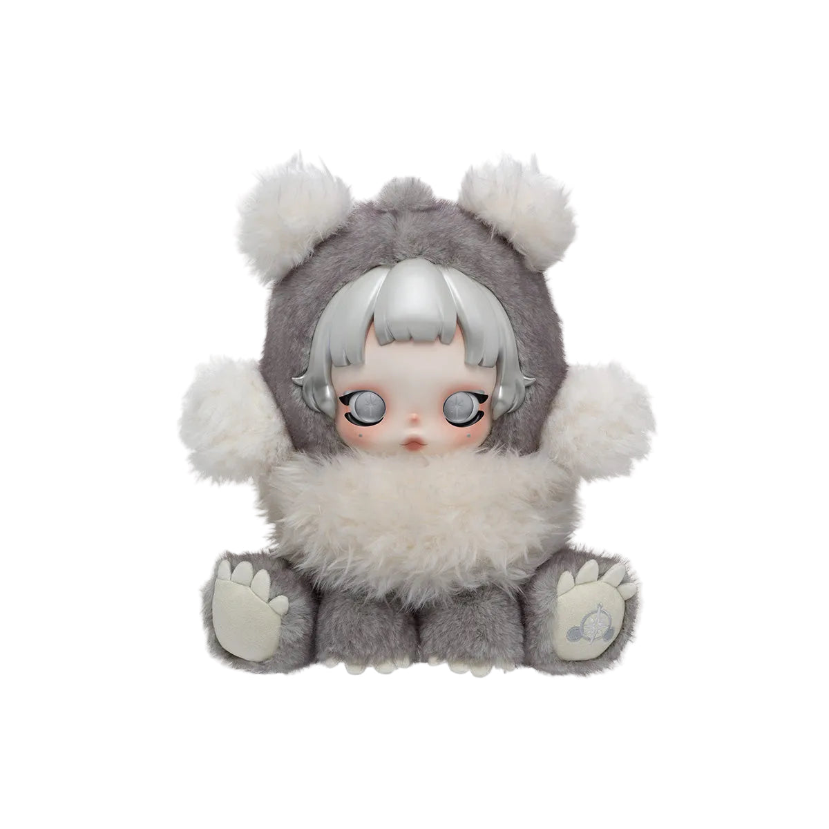 POP MART θ SKULLPANDA Punk Panda Plush Doll