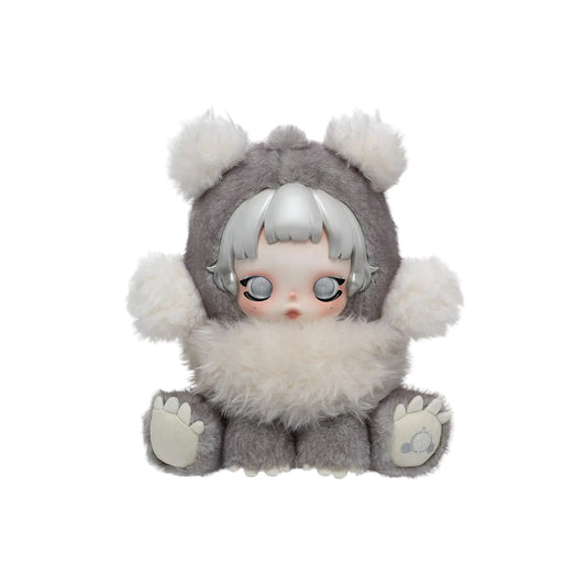 POP MART θ SKULLPANDA Punk Panda Plush Doll