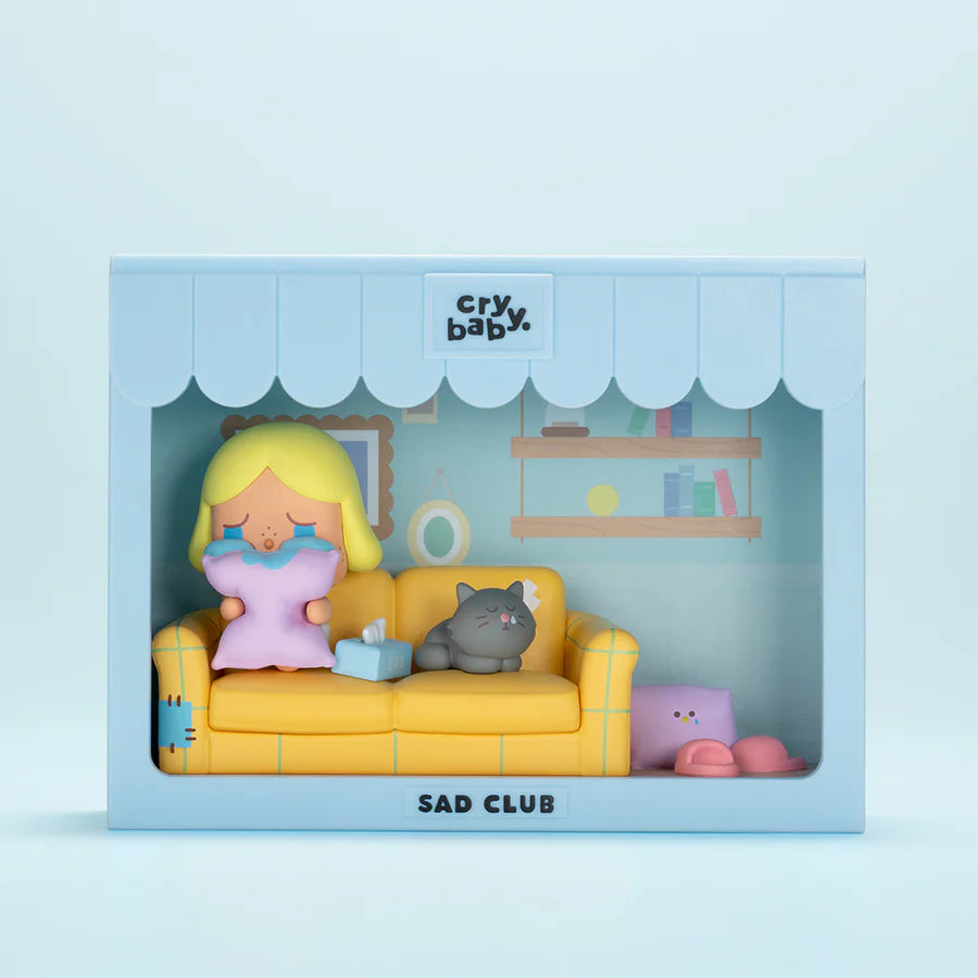 POP MART Crybaby Sad Club Series Blind Box Scene Set
