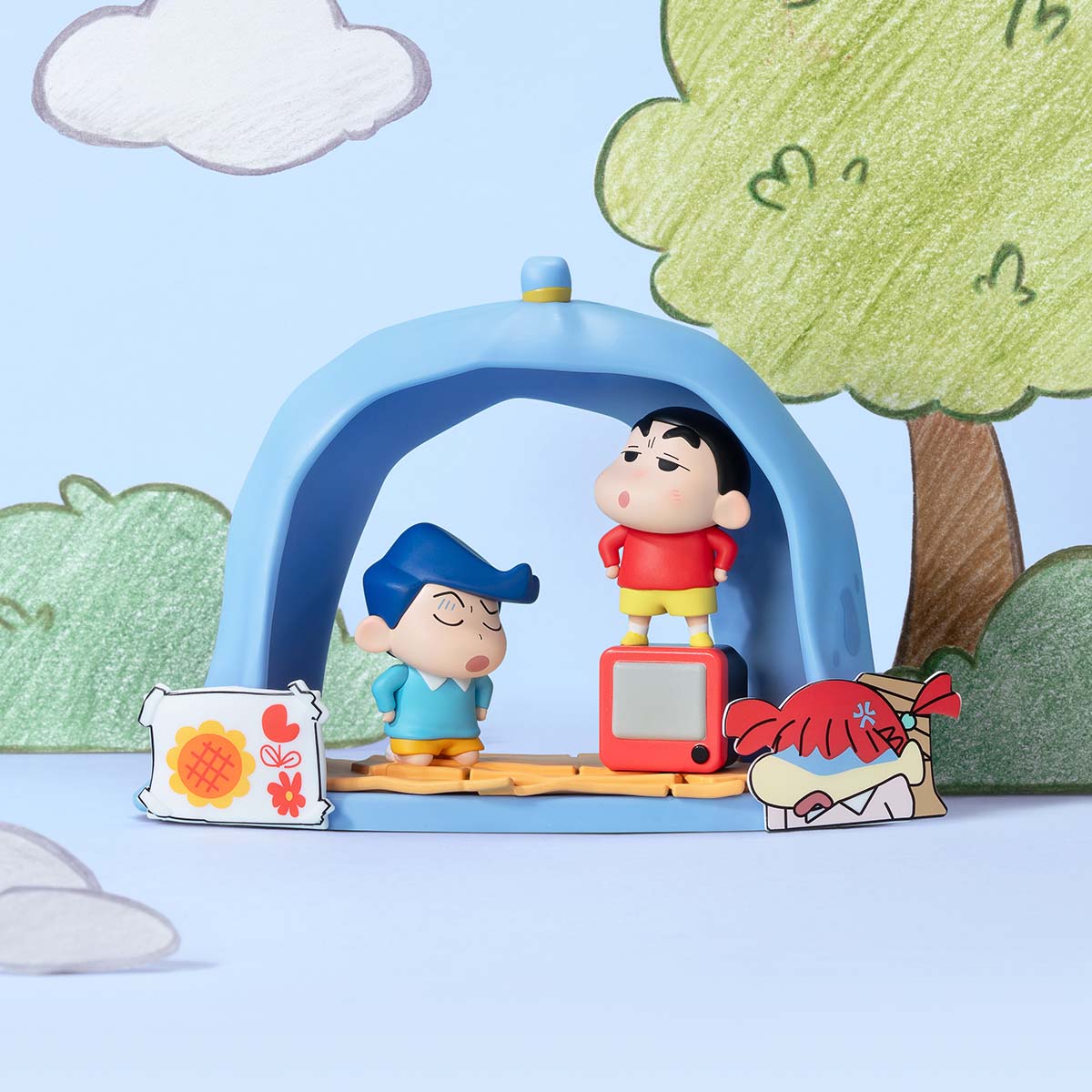 POP MART Crayon Shin-chan Inner-Child Theatre Series Figures