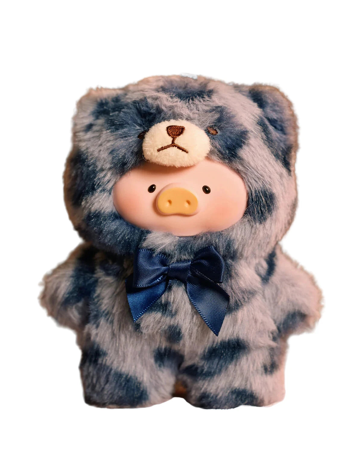 TOYZEROPLUS Lulu The Piggy Vintage Teddy Shop Vinyl Face Plush Pendant