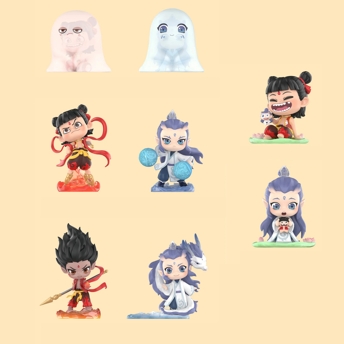 POP MART NeZha 2 Born Bonds Series Figures