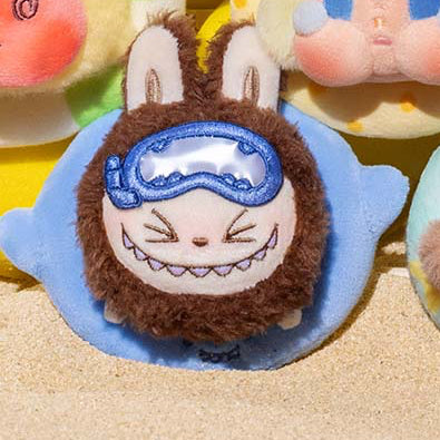 POP MART POP BEAN Island Vacation Series Mini Plush Pendant