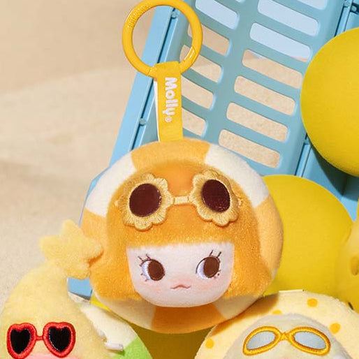 POP MART POP BEAN Island Vacation Series Mini Plush Pendant