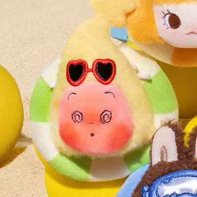 POP MART POP BEAN Island Vacation Series Mini Plush Pendant