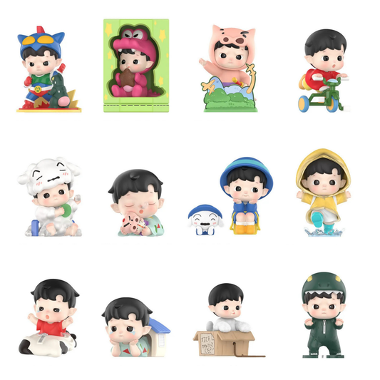 POP MART HACIPUPU x CRAYON SHINCHAN One Day in Kasukabe Series Figures