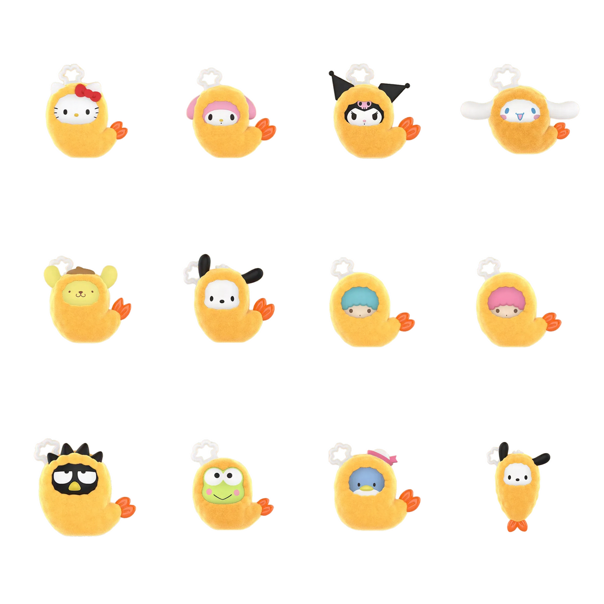 POP MART POP BEAN Hello Kitty and Friends Fried Shrimp Series