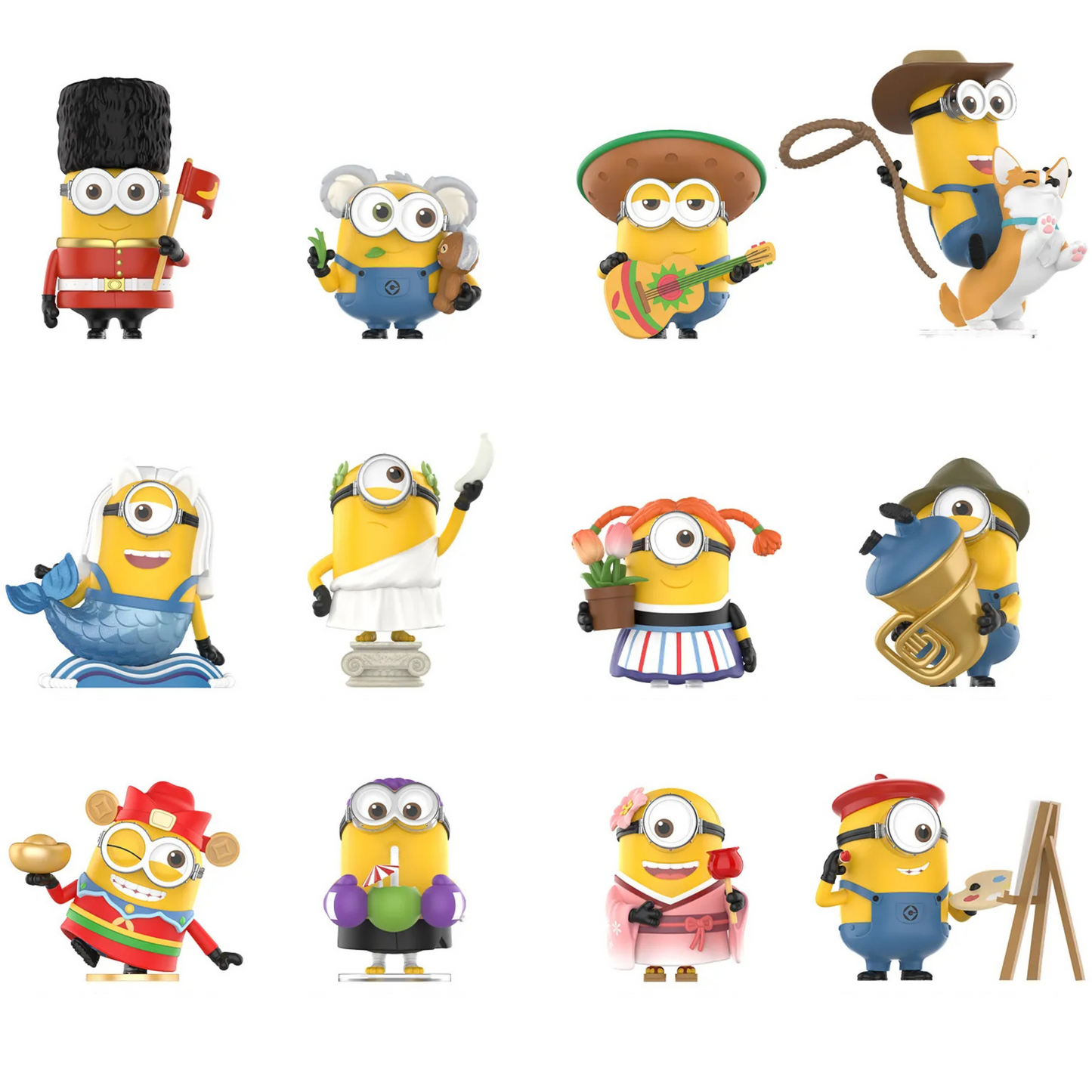 POP MART Minions Bello World Series Figures