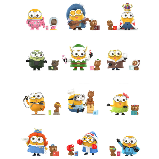 POP MART Minions Bedtime Stories by Bob and Tim Series Figures