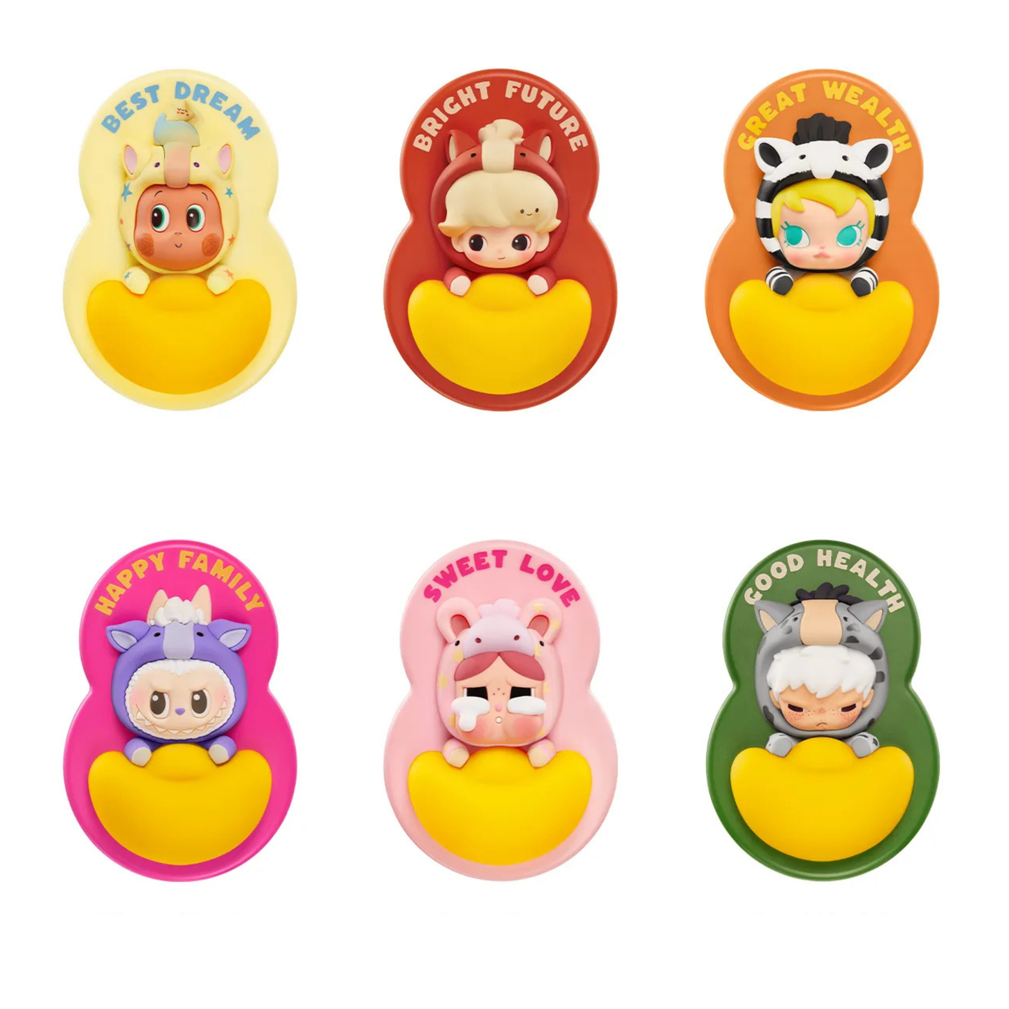 POP MART Have a Good Run Series-Fridge Magnet Blind Box