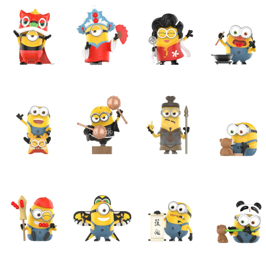 POP MART Minions Travelogues of China Series Figures