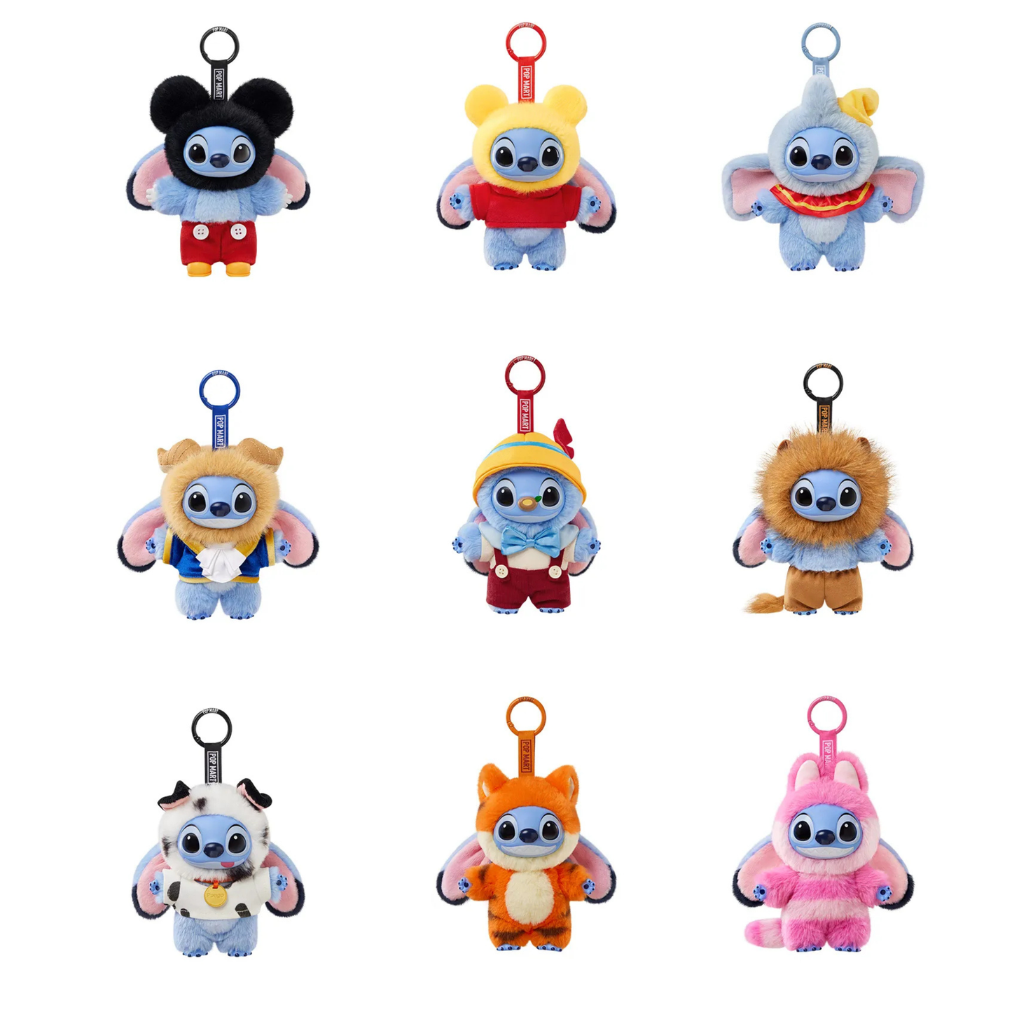 POP MART Stitch Adventure Series Vinyl Plush Pendant