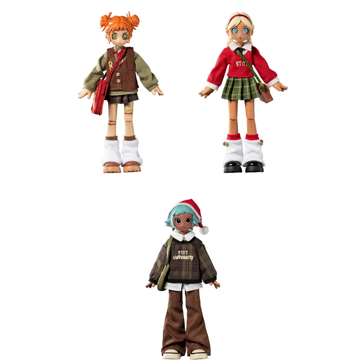 POP MART Peach Riot Winter Break OOTD Series 1/8 Action Figure