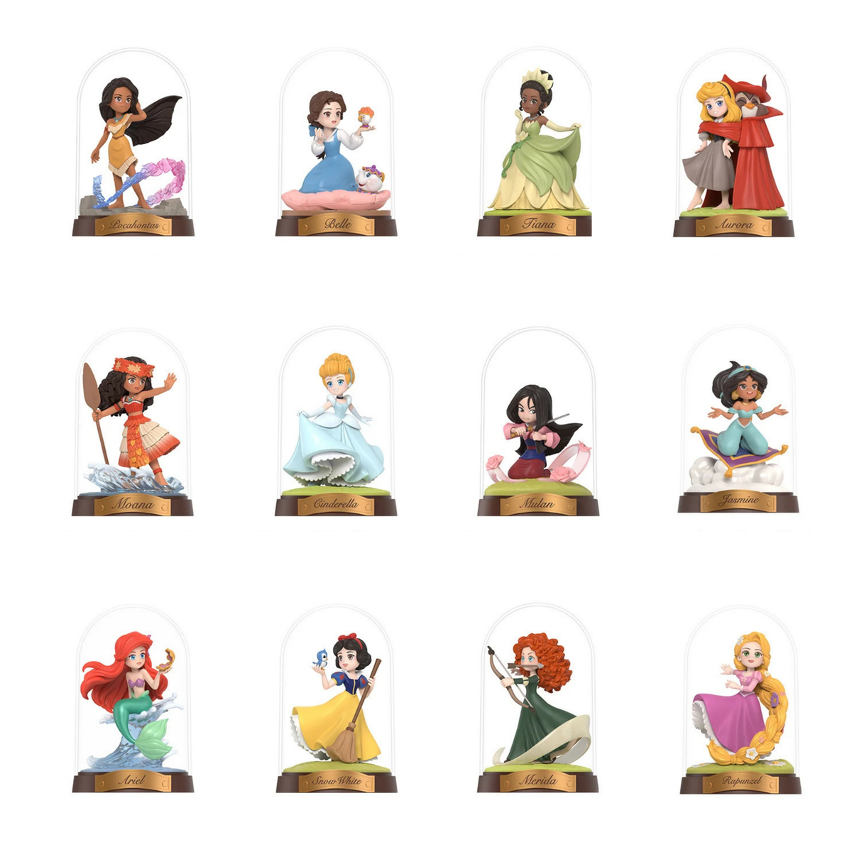POP MART Disney Princess Create Your World Series Figures